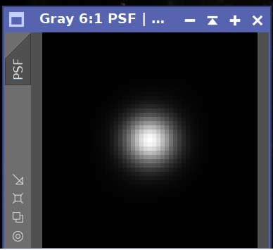 Point spread function (PSF)