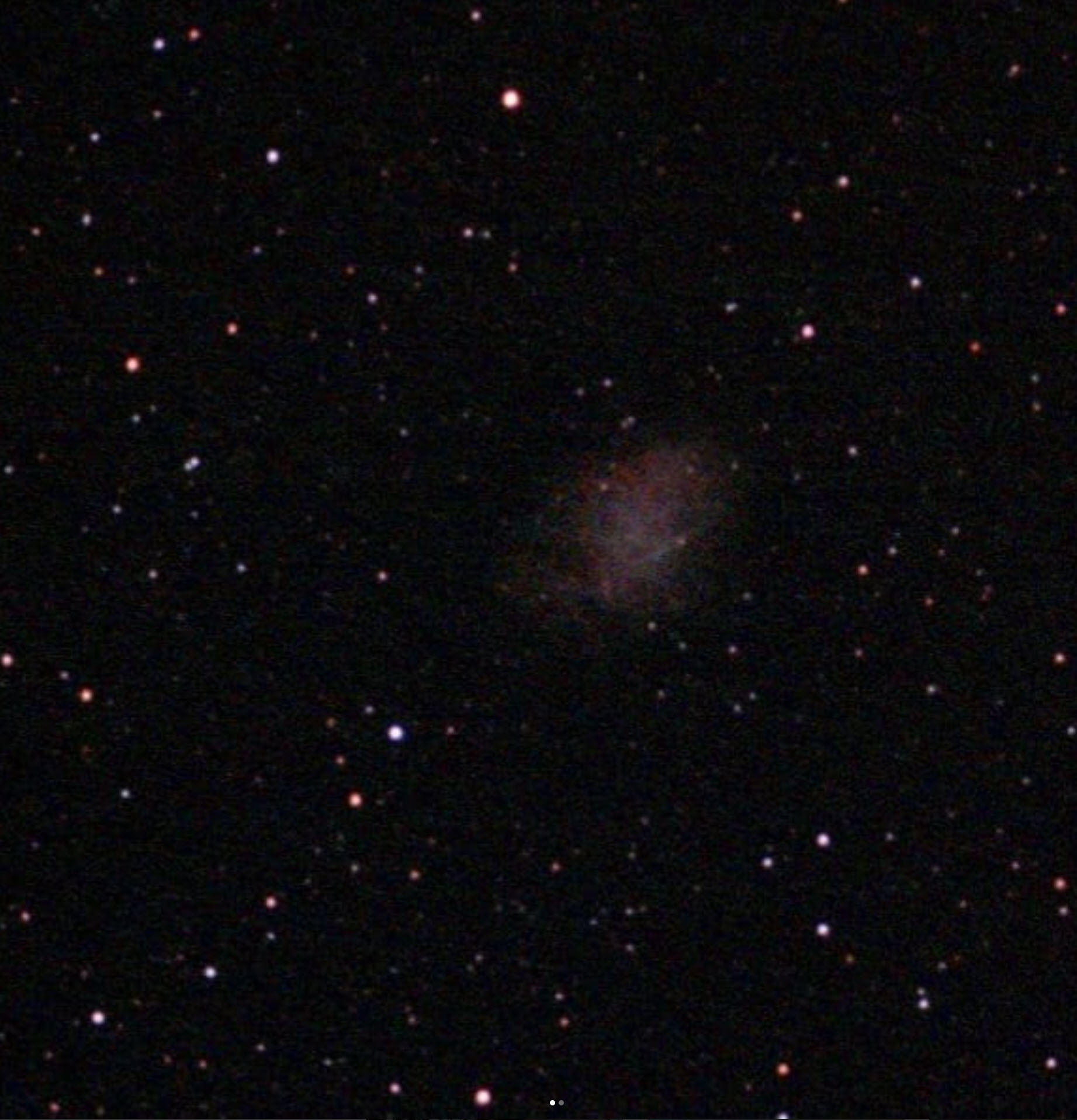 M1: The Crab Nebula, my first astrophotograph