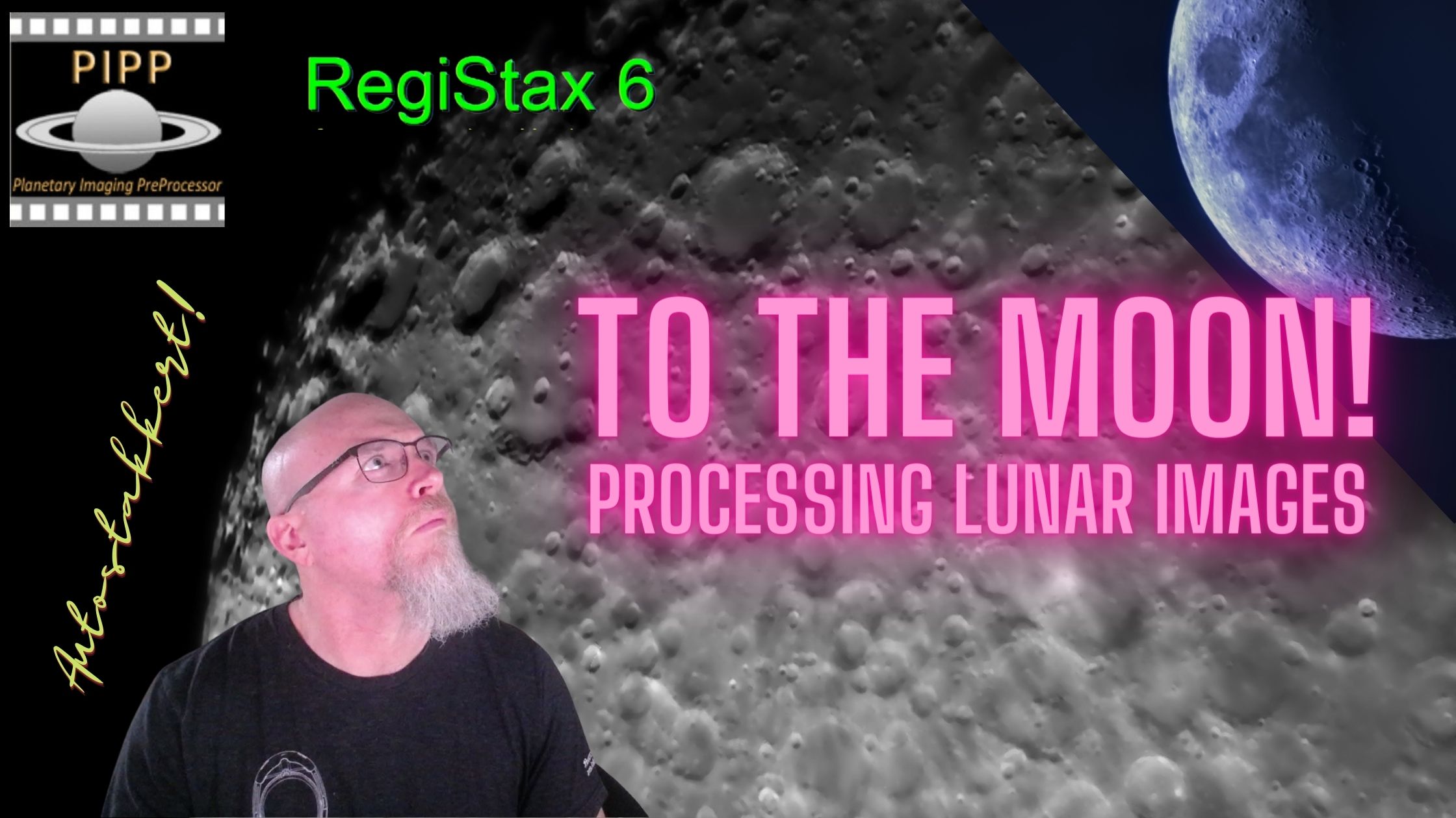 To the Moon! Processing lunar images