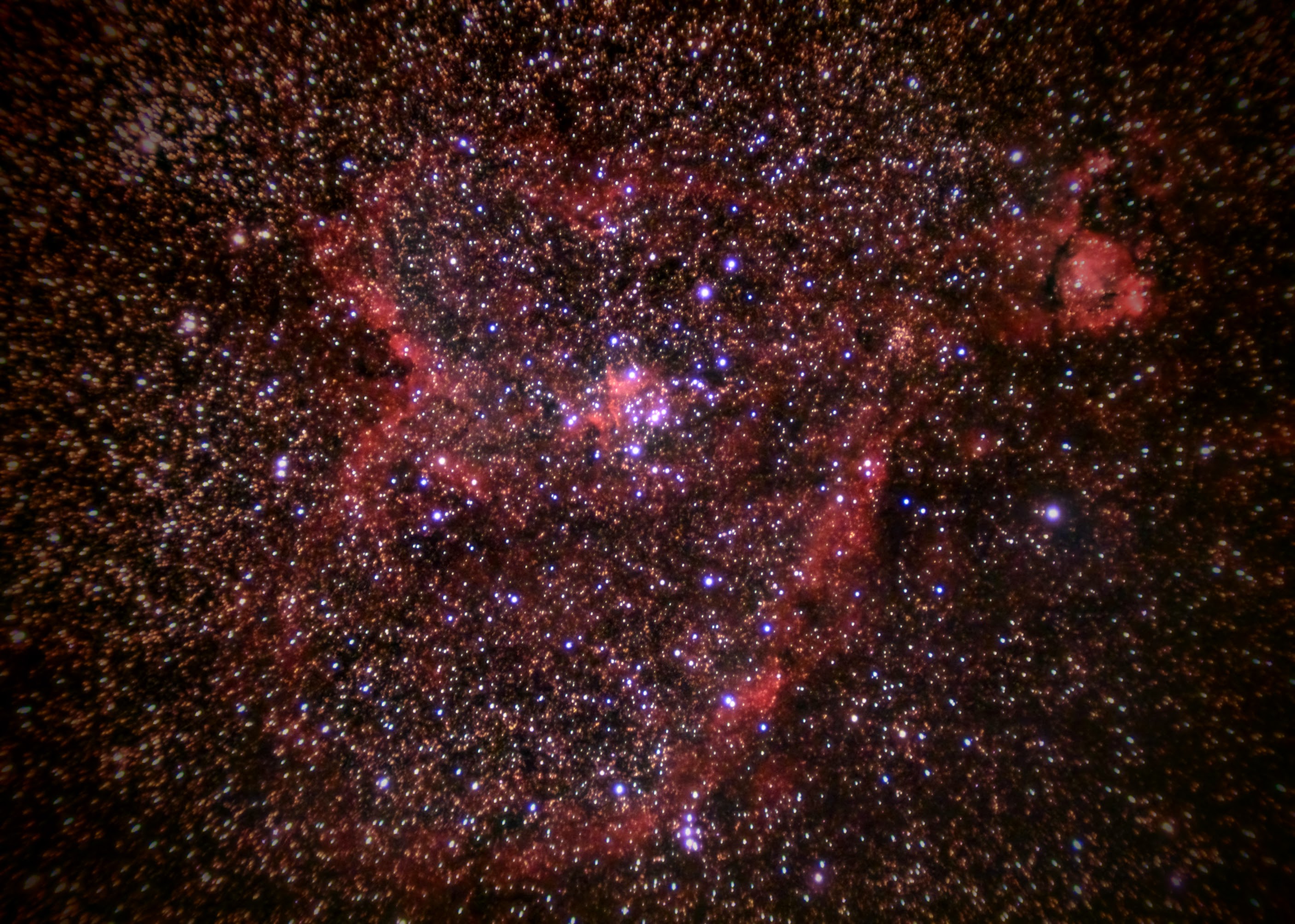 Problem with backfocus. Oh, and the Heart nebula.