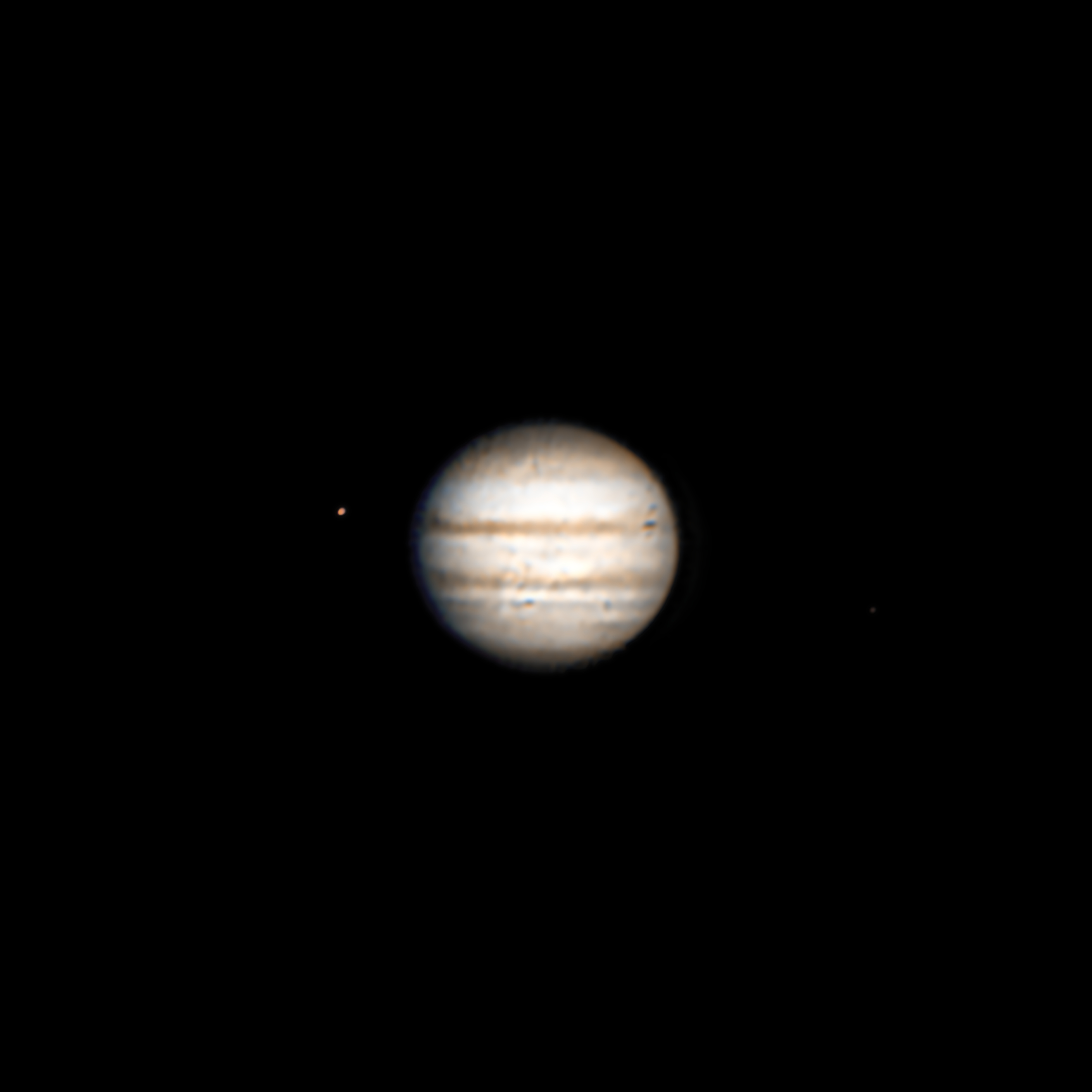 Jupiter, Io, and Europa