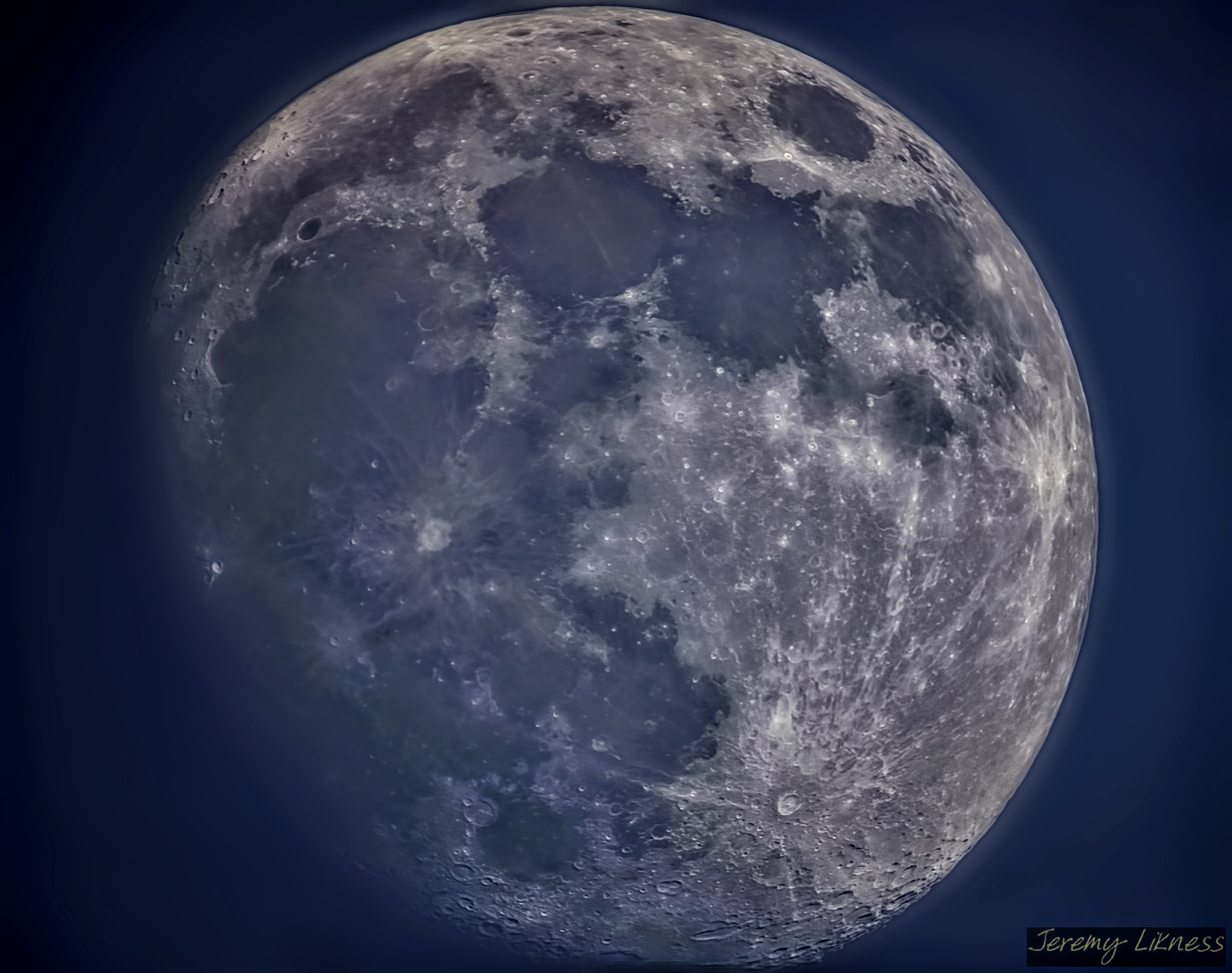 Blue Daytime Moon | Deep Sky Workflows By Jeremy Likness