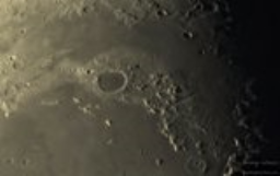 A close look at the very distinct crater Plato taken with a QHY5III462C camera.