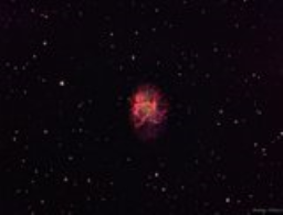 This is a detailed rendering of the crab nebula using a combination of broadband and SHO filters.