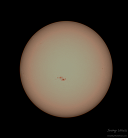 The sun: $4.99 homemade filter, QHY5III462C and a Samyang 135mm lens.