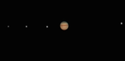 Jupiter and moons