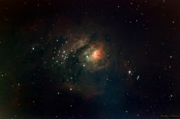 This large, bright and beautiful nebula stays low on the horizon in the Pacific Northwest, making it a challenging target to observe.