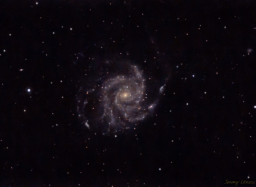 The Detailed M101: Pinwheel Galaxy