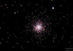 I don't often photograph clusters, but with my high powered telescope and new camera I wanted to capture M15: the Pegasus Cluster. It's believed to be a collection of hundreds of thousands of some of the oldest stars in the universe.