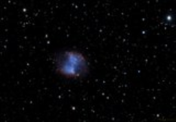 A quick imaging session to capture the beauty and detail of planetary nebula M27.