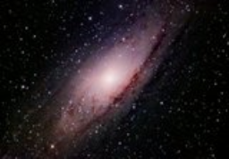 The Andromeda Galaxy occupies a large field of view. It is both near to the Milky Way and bright enough to see with the naked eye.