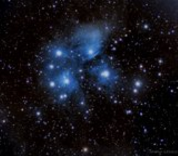 One of my favorite winter targets, the Pleiades are easily visible as a bright cluster of stars that resemble a 'tiny dipper.' You can see their faint bluish/purple glow with the naked eye and the Seven Sisters are photogenic and multiple focal lengths. This is a series of broadband RGB long exposures to bring out the subtle dust and nebulosity that surround this young group of stars.
