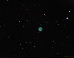 Who who is the Owl Nebula? A bright starburst nebula believed to be about 8,000 years old.