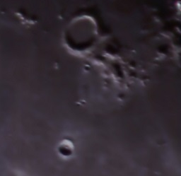 A close up of the Mare Imbrium region.