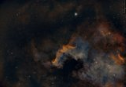 Last year's data for NGC7000 the North America Nebula reprocessed to bring out more color.
