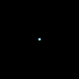 This may not be a very impressive image. After all, it's just a blue dot. I agree, but there's something about knowing it's possible to photograph a planet over 1 billion miles away from the top of my garage in Newport.