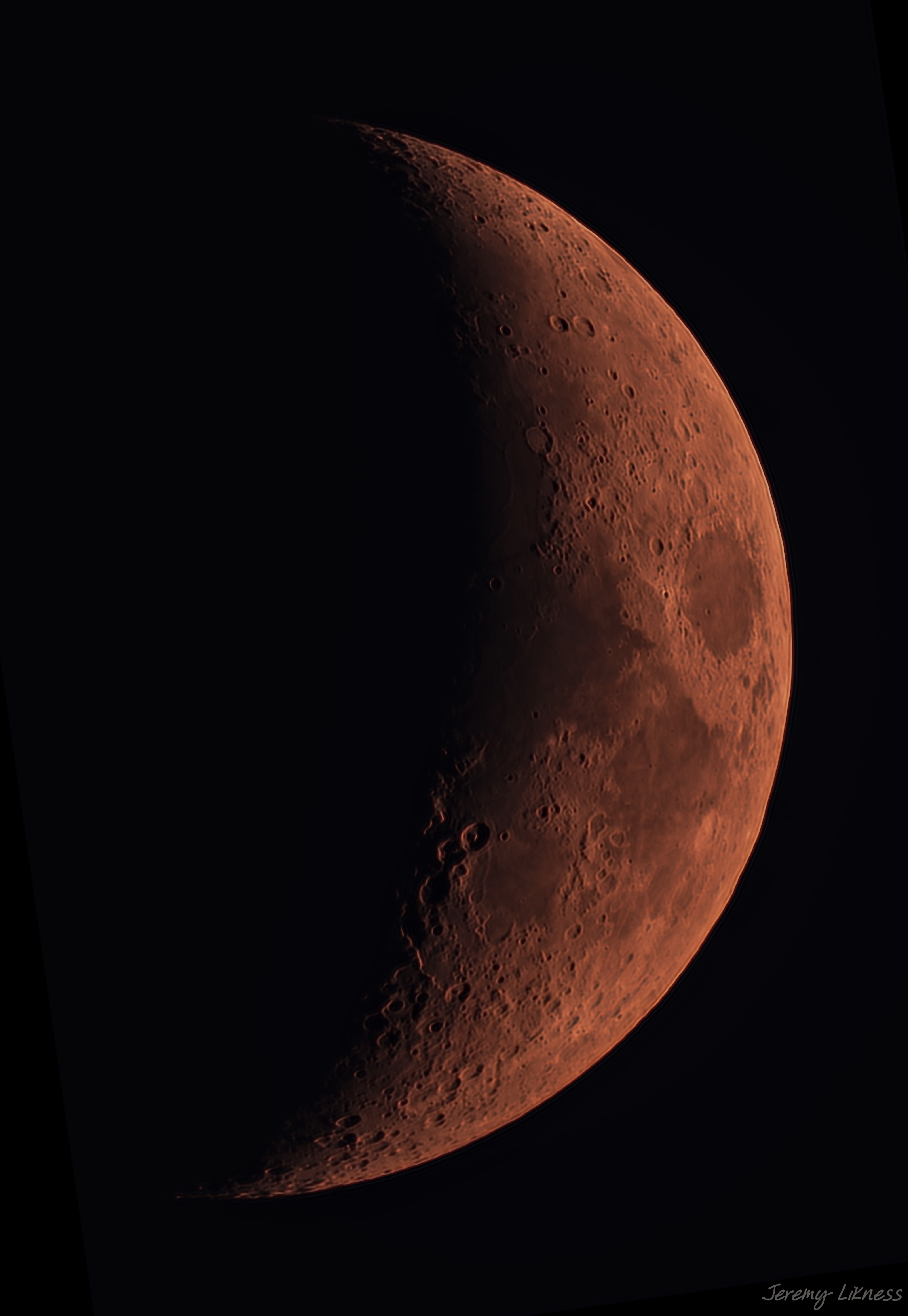Close to the Red Moon Deep Sky Workflows Astrophotography, Space