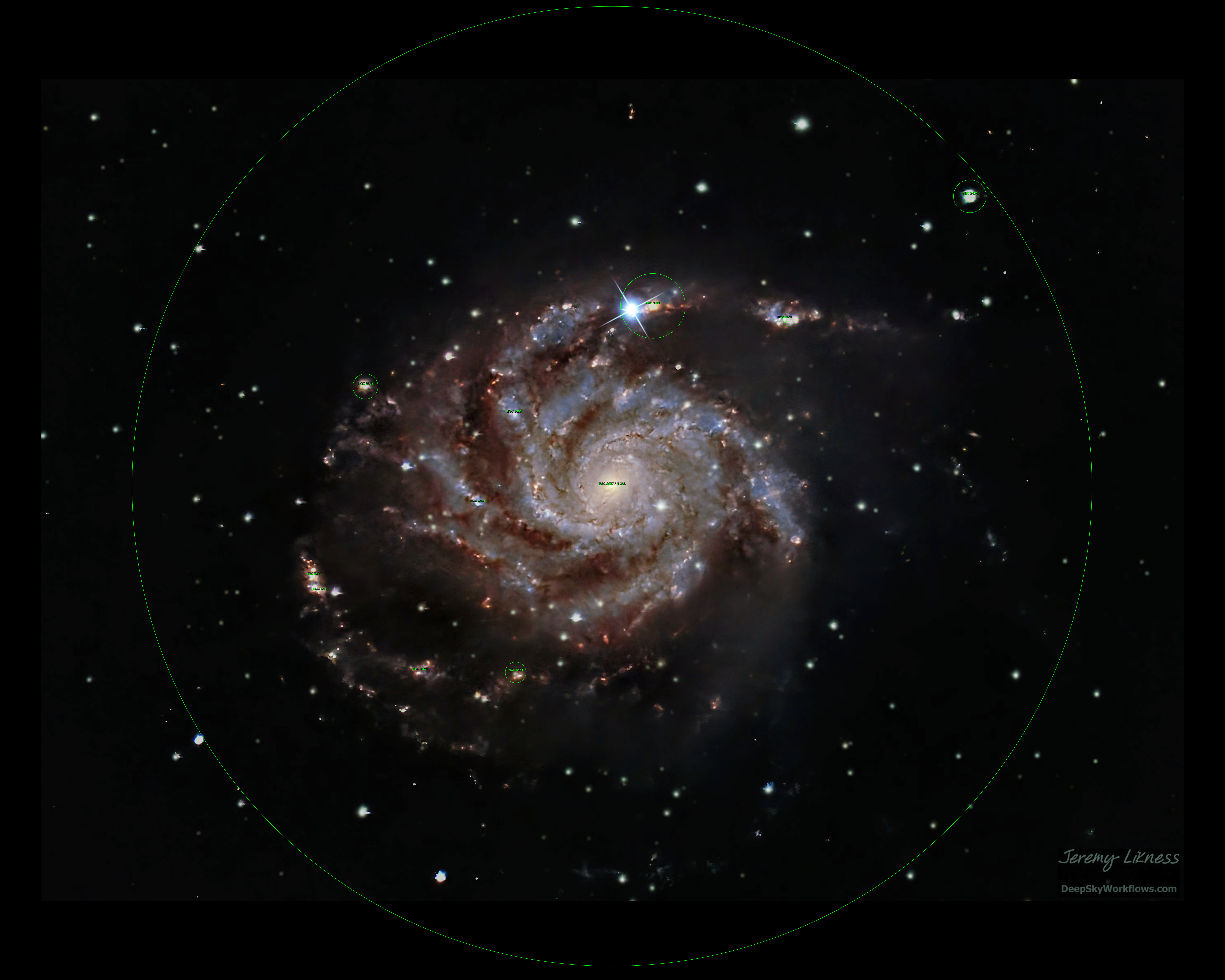 Buy a photo print : Messier 101, the Pinwheel galaxy