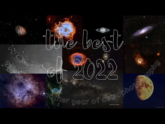 My best space pictures taken in 2022